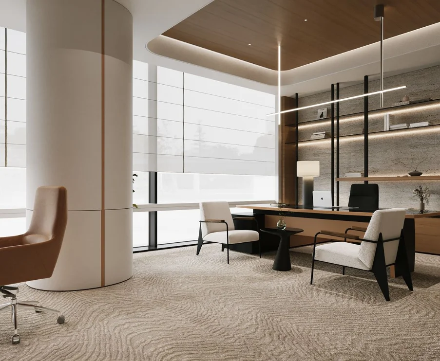 luxury blinds for office dubai