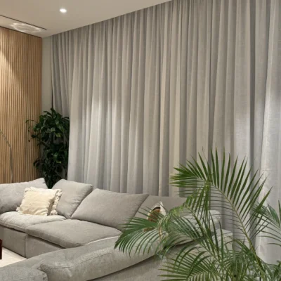 Luxury sheer curtains in Dubai Installed by Select Blinds