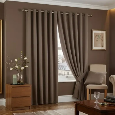 Modern window curtains in Dubai