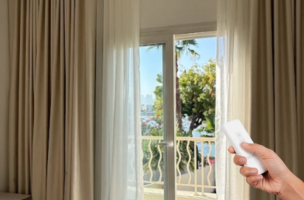 Motorized Curtains in Dubai Installed By Select Blinds