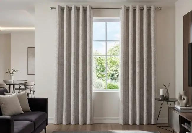 thermal eyelet curtains apartment Dubai