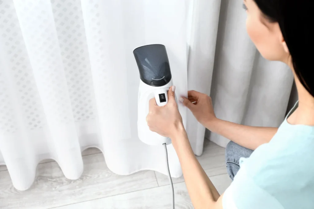 Check Before Removing Wrinkles from Sheer Curtains