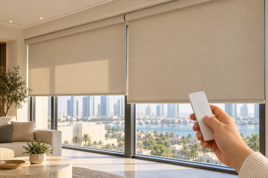 How to Close Motorized Blinds